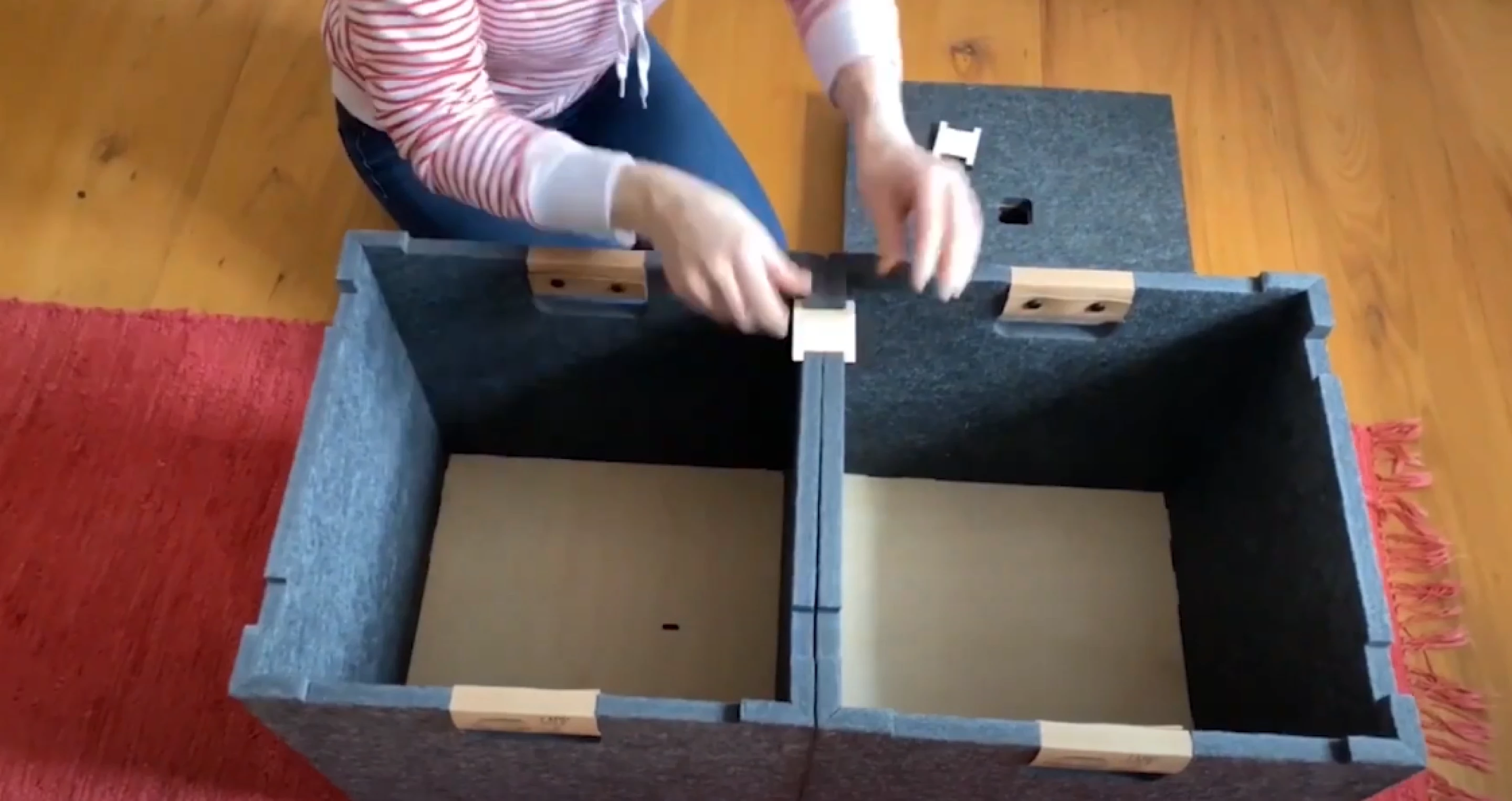 Tough, modular camp boxes build camper vans and rovers like 3D puzzles