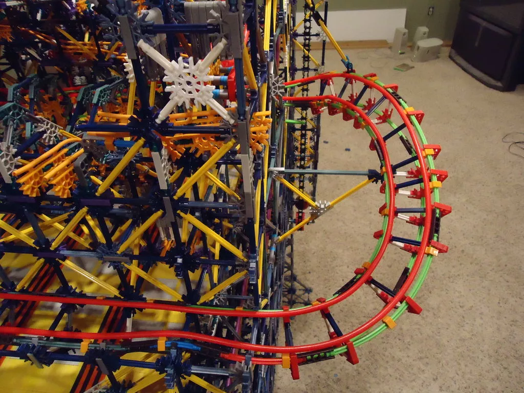 K'nex Pinball Machine
