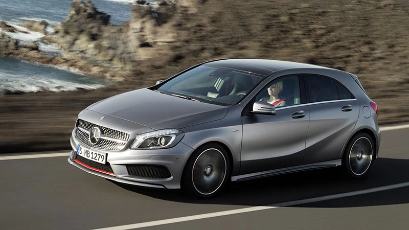 The new Mercedes-Benz A-Class in "AMG Sport" exterior spec.