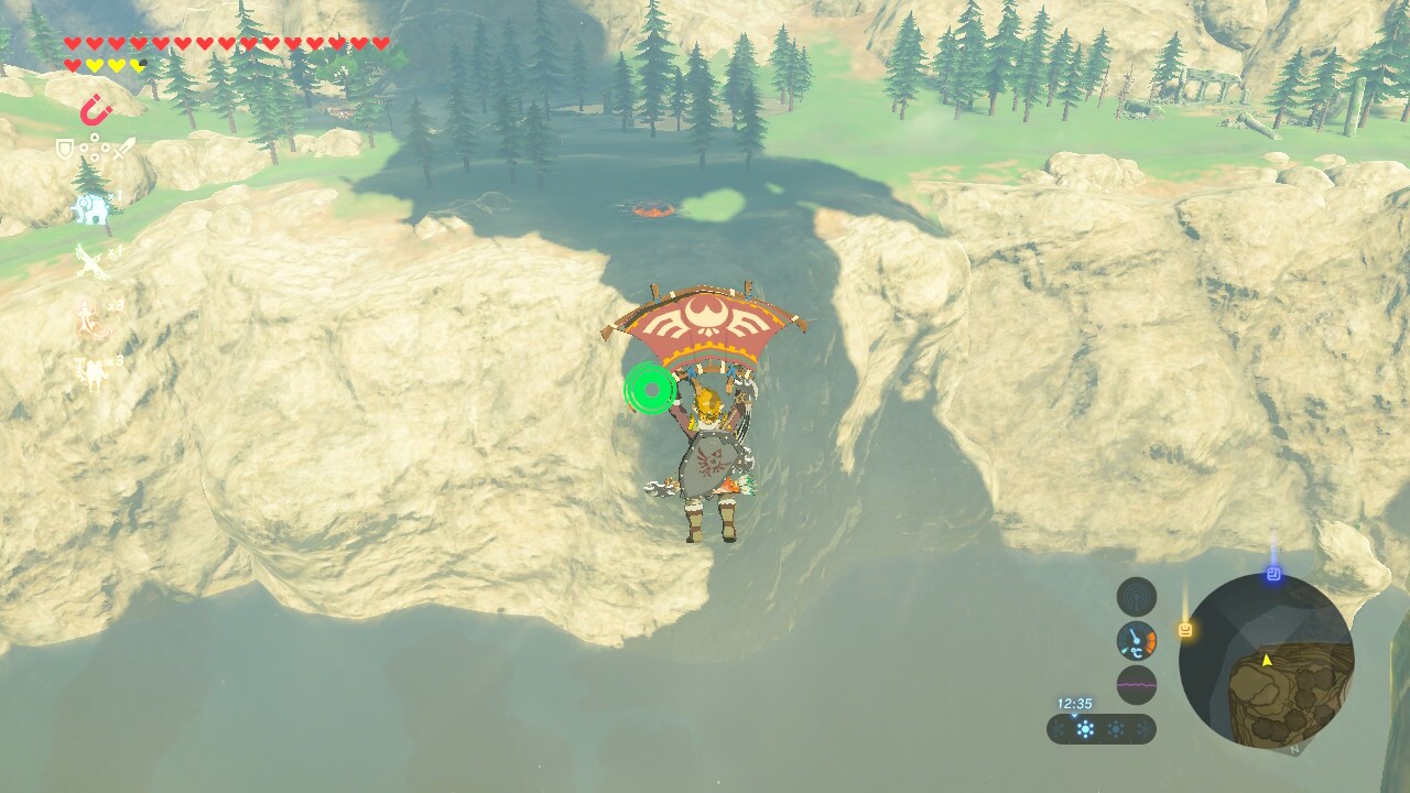 Glide over to the heart-shaped hole