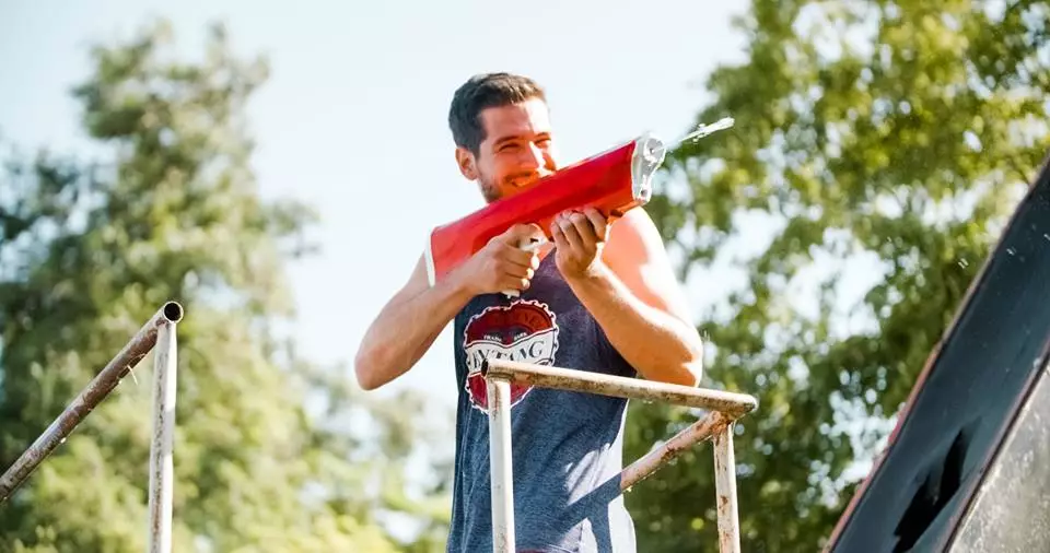 The Spyra One shoots short bursts of water, known as "water bullets"