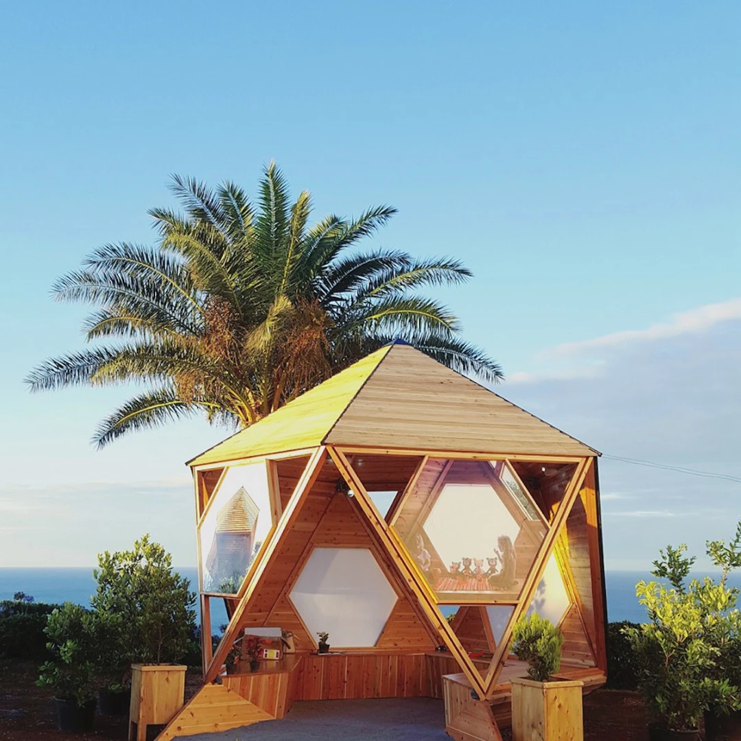 The same basic EcoPod design is also used as a pavilion