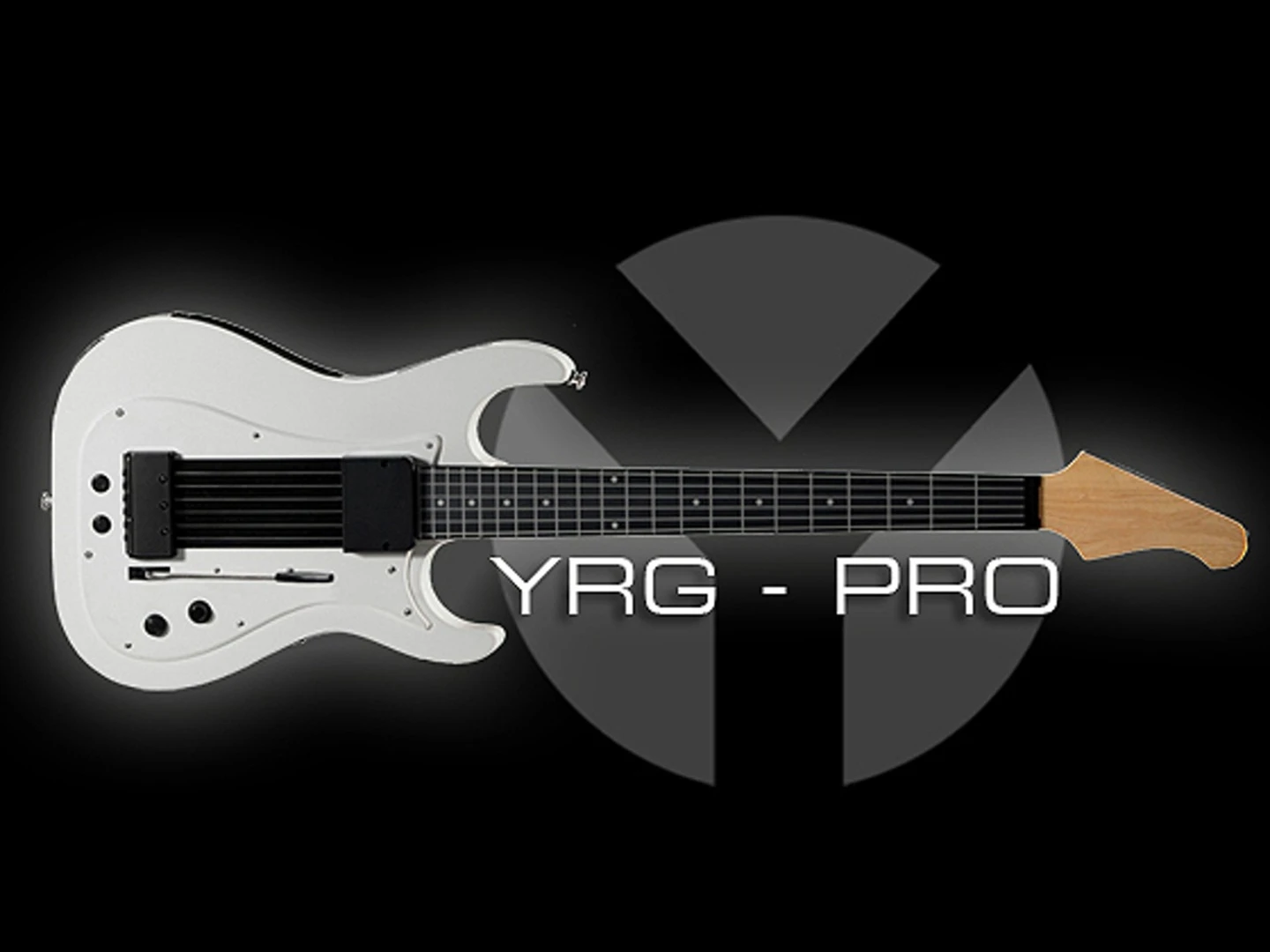 The original Kickstarter campaign image for the YRG-Pro MIDI Guitar. This idea later evolved into the Lineage MIDI Guitar