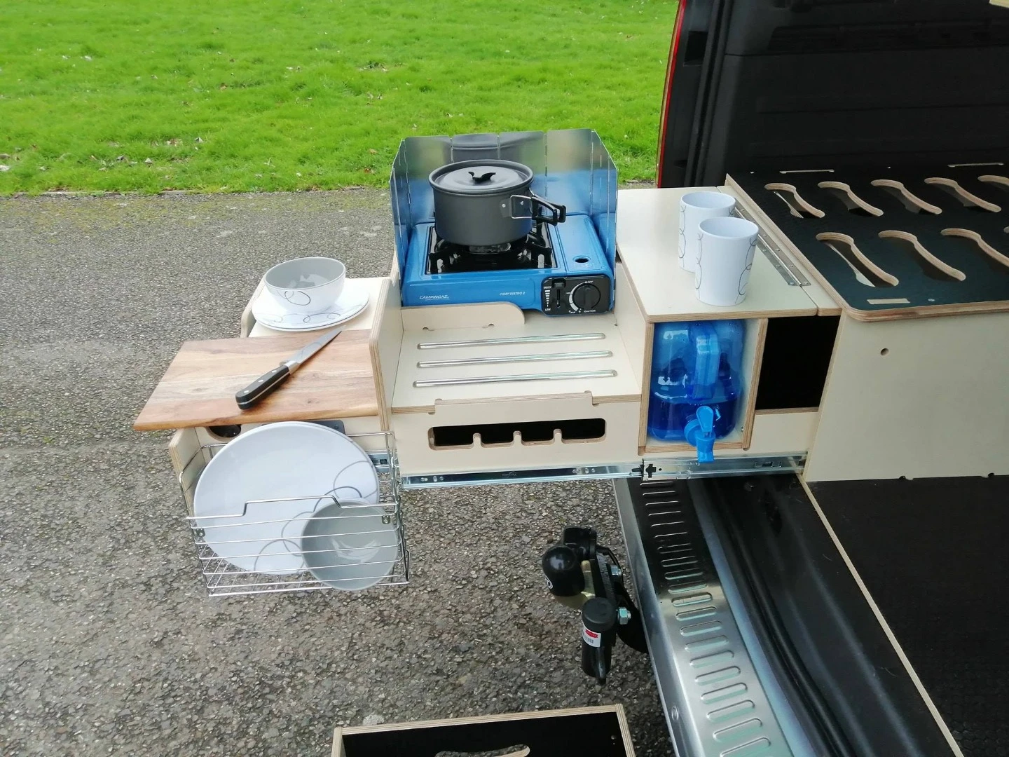 The new Campal Plus has a more extensive kitchen area
