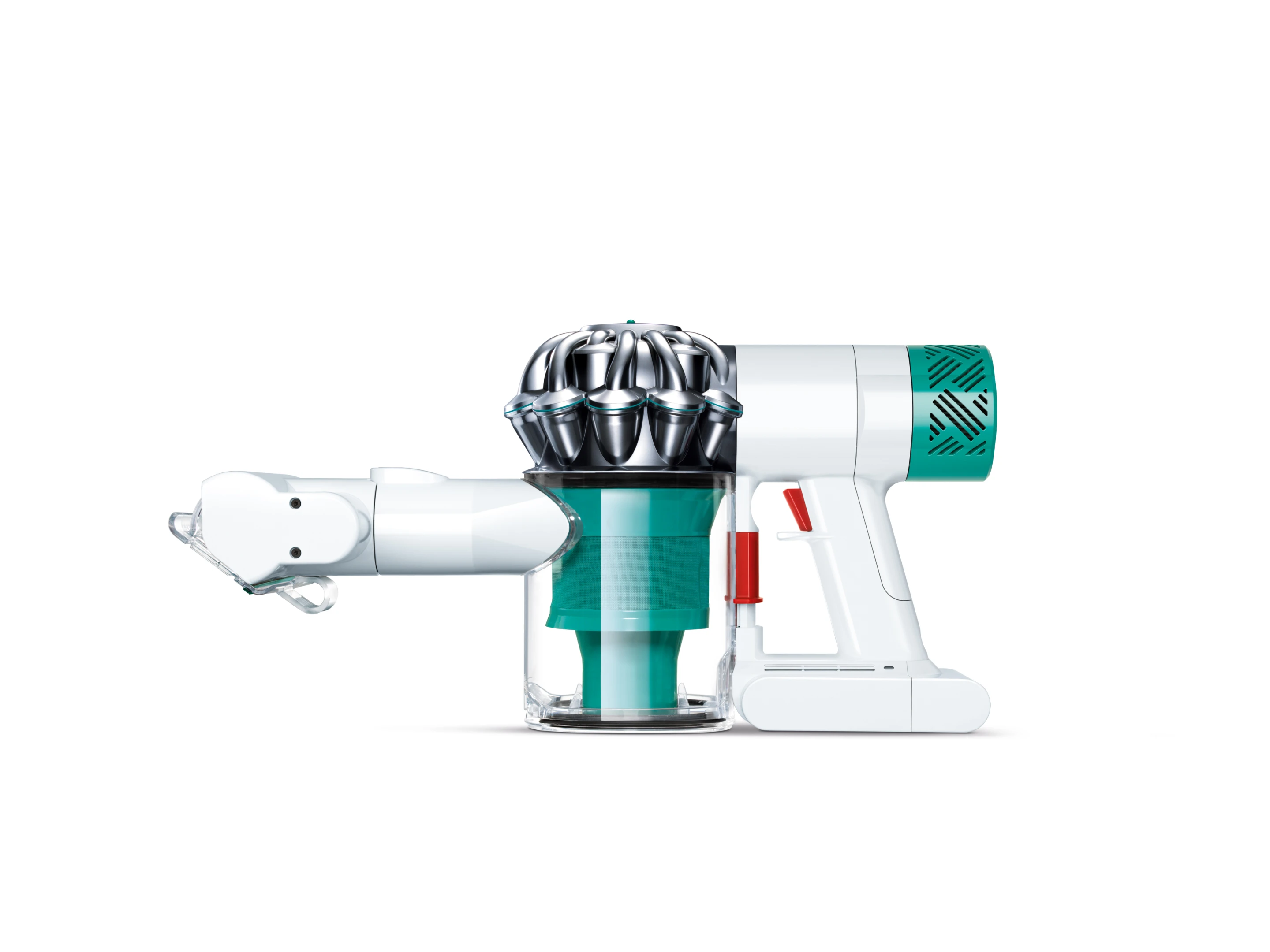 The Dyson V6 Mattress has a HEPA filter