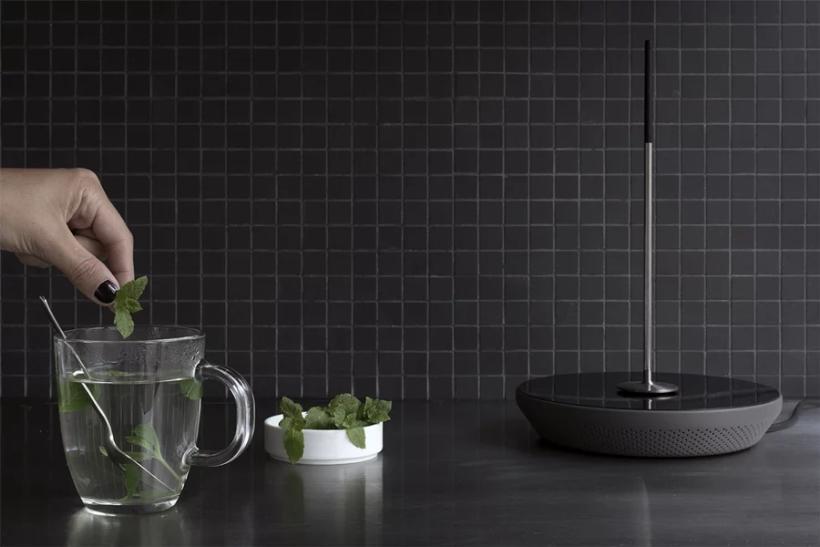 The Miito base and rod can both be easily wiped clean (Photo: Miito)