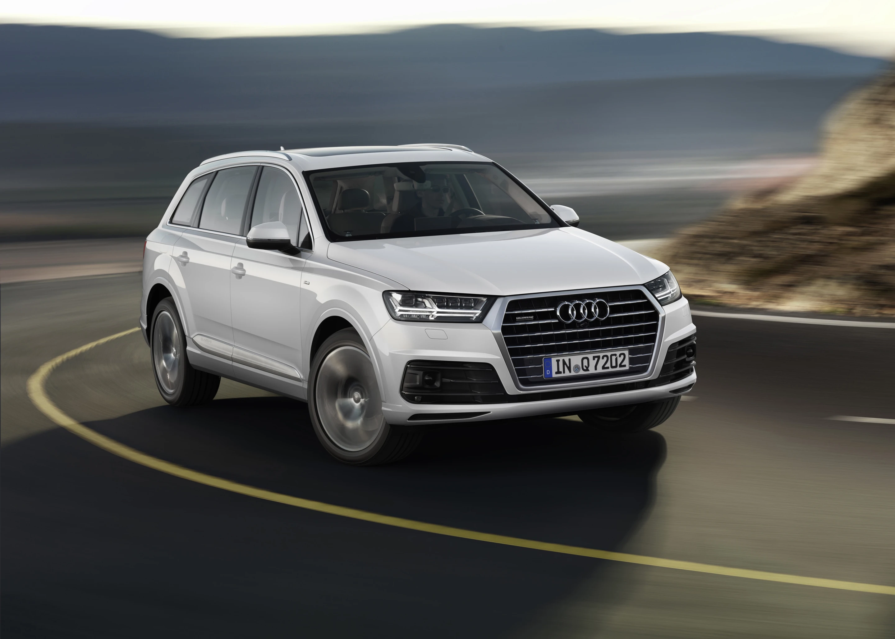 Audi's singleframe grille dominates the front of the car (Photo: Audi)