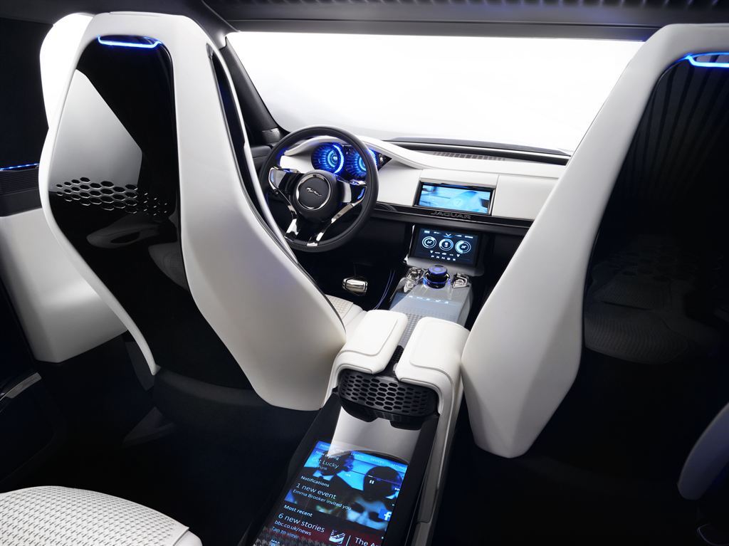 The C-X17 has its own secure Wi-Fi network