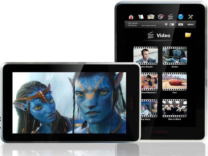The 710EB can also be used to play music and enjoy video content