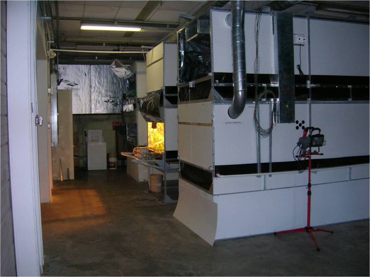 Aerofarms' prototype system
