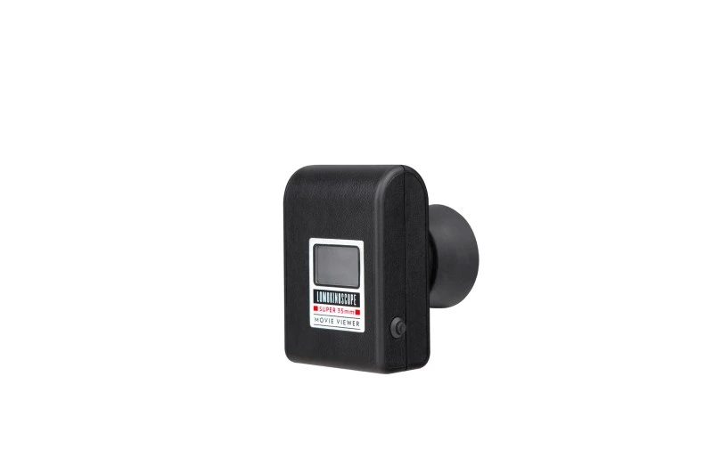 The LomoKinoScope allows LomoKino users to view their footage (back view)