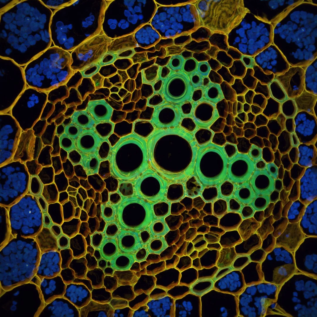 Image of Distinction: The root of a buttercup