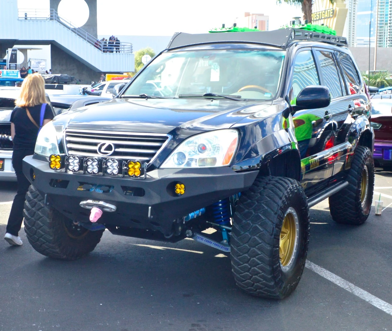 This Lexus is a bit more rugged than the average