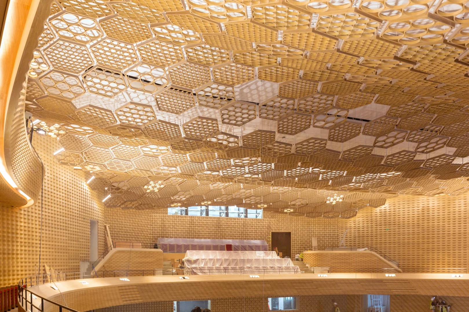 La Seine Musicale's timber work is extraordinary