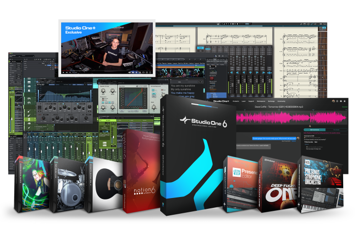 Studio One Plus: a truly colossal music composition, production, mixing, mastering and performance toolkit