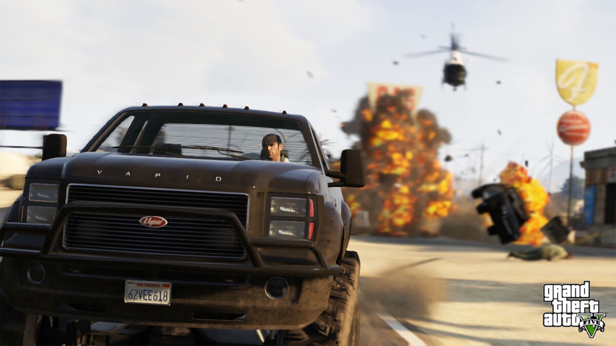 Expect healthy doses of cop chases, helicopter rides, and explosions