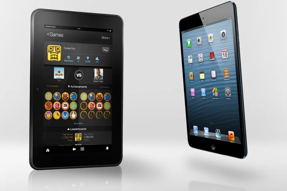 Gizmag compare the specs (and other features) of the Kindle Fire HD 8.9 and iPad mini