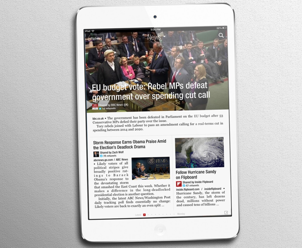 Flipboard is a gorgeous app for catching up on the news