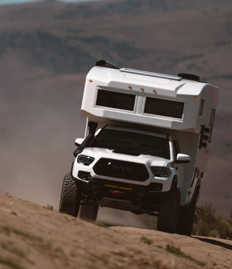 The TruckHouse BCT sets out on an all-terrain expedition