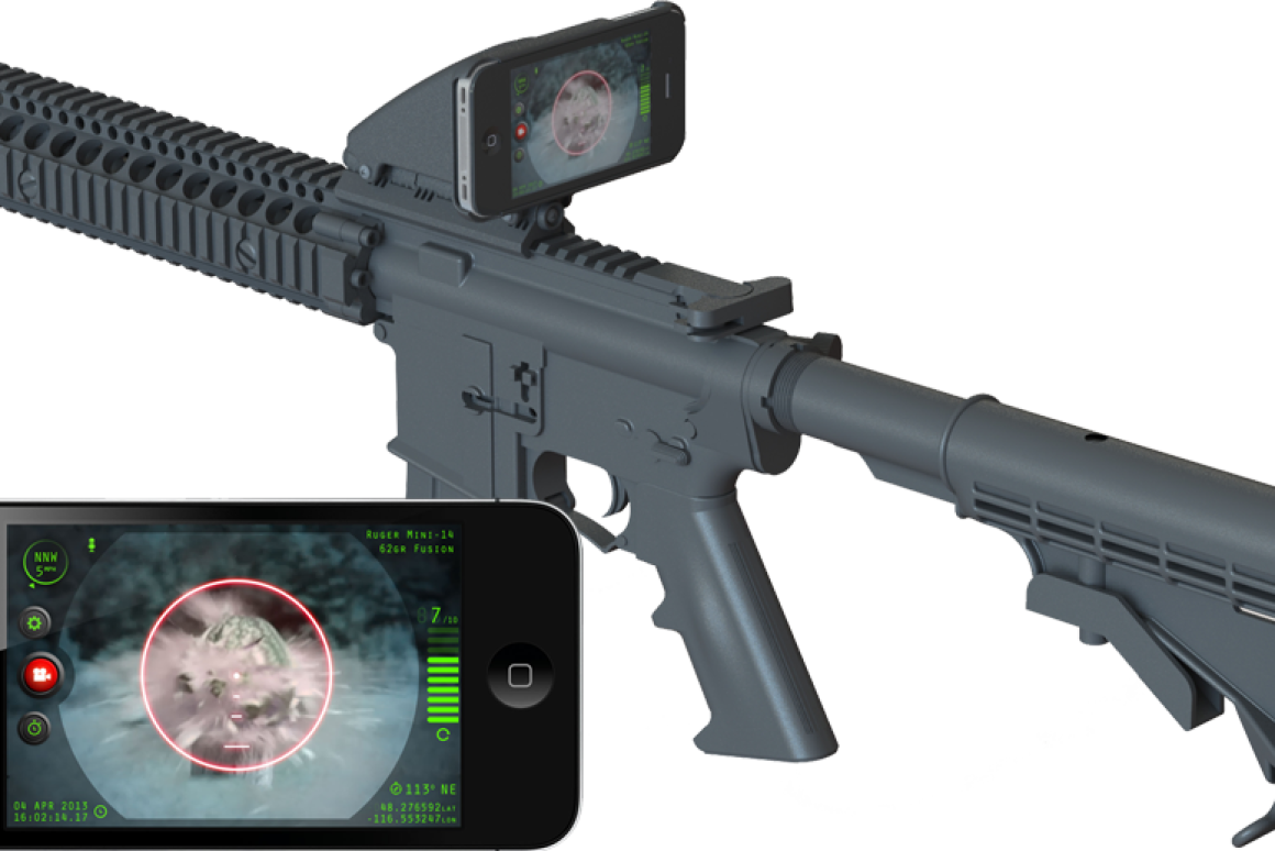 Inteliscope turns your iPhone into a tactical gun sight