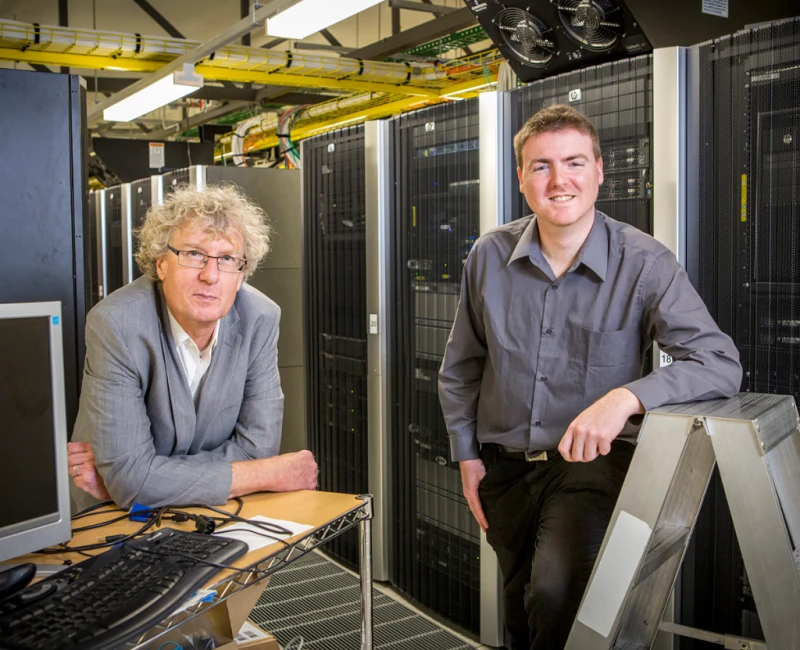 Jack Copeland and Jason Long carried out the restoration for the British Library