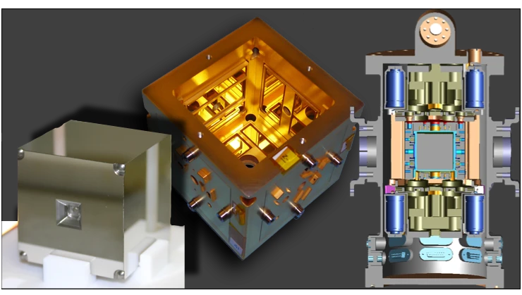 Components of LPF's GRS (Image: Albert Einstein Institute)