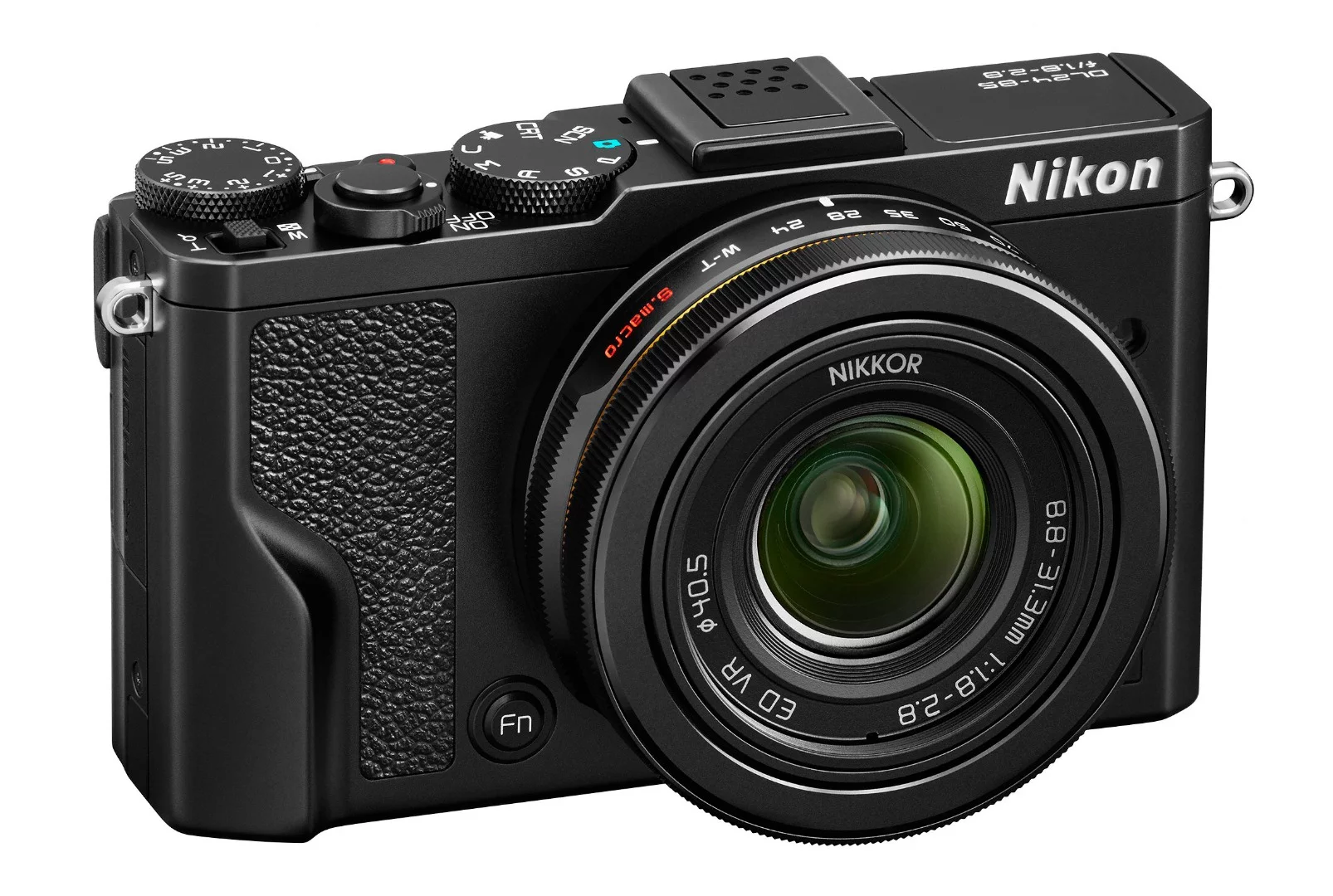 Nikon DL24-85 offers a 24-85-mm (equivalent) F1.8-F2.8 zoom lens