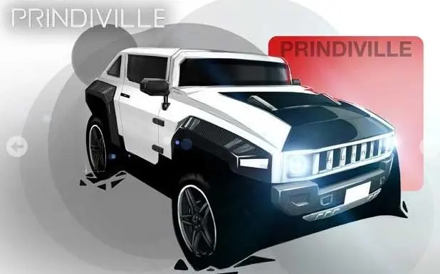 The Hummer uses a 72-volt electric powertrain
