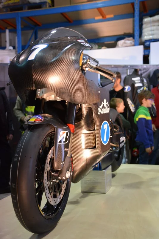 Saroléa's SP7 electric superbike: carbon everywhere