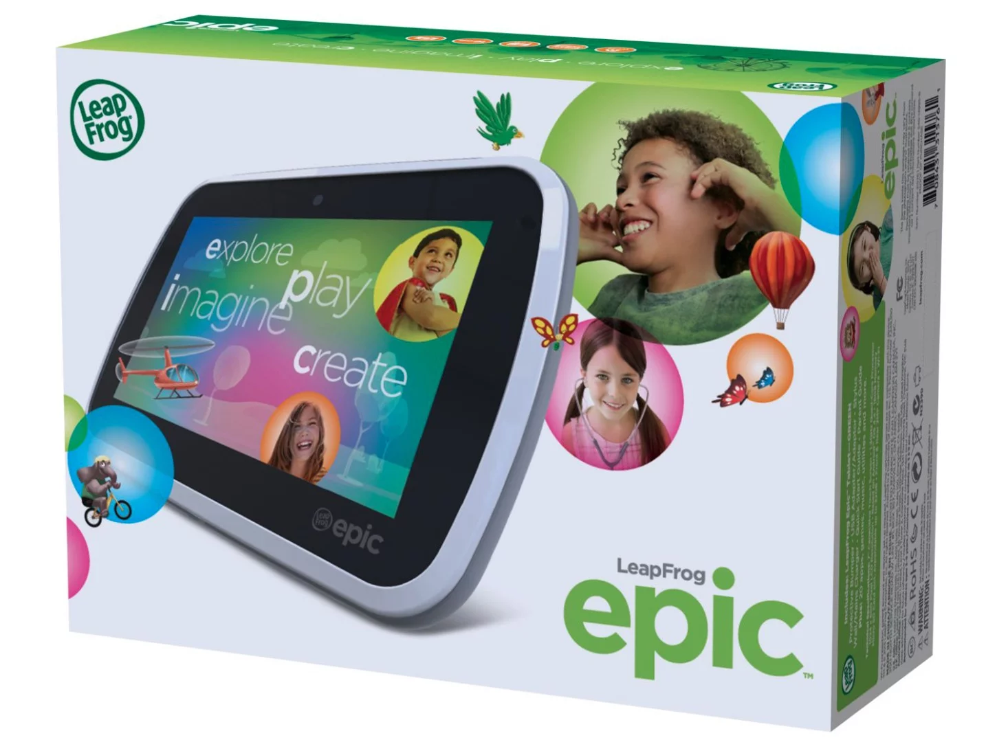 The LeapFrog Epic tablet for children will be available from September priced at US$140.
