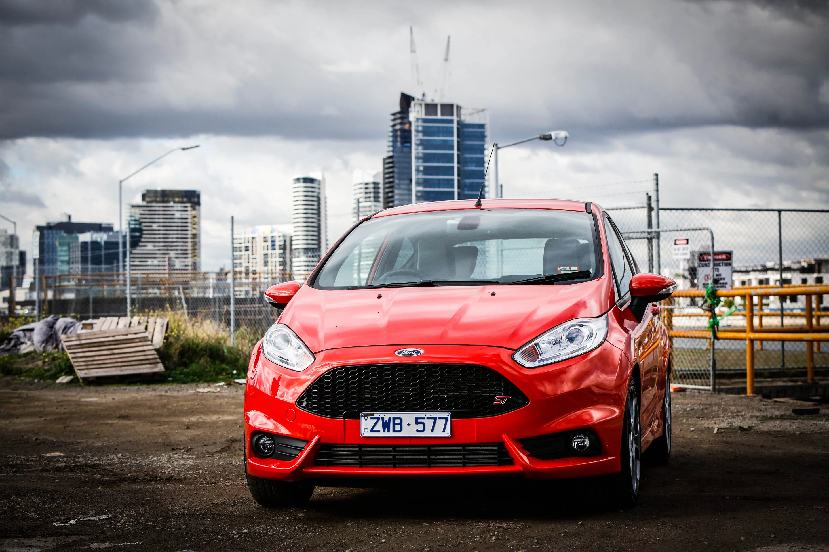 2014 Ford Fiesta ST - front grille (Photo: Gizmag.com)
