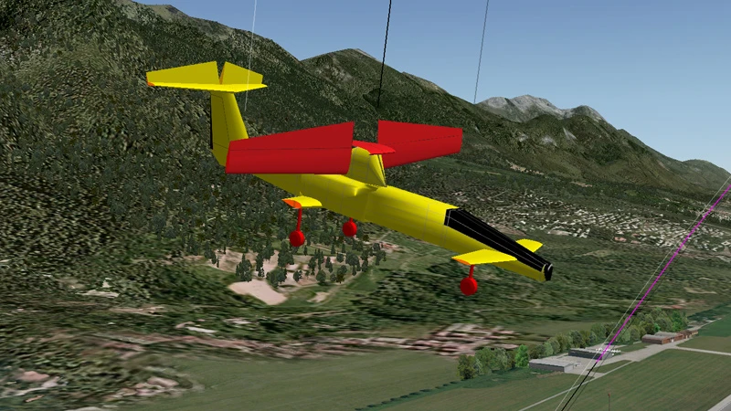 Large incidence deep chord RotorWing prototype