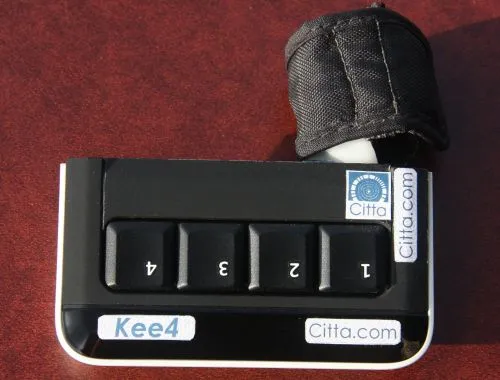 The Kee4 Keyboard prototype