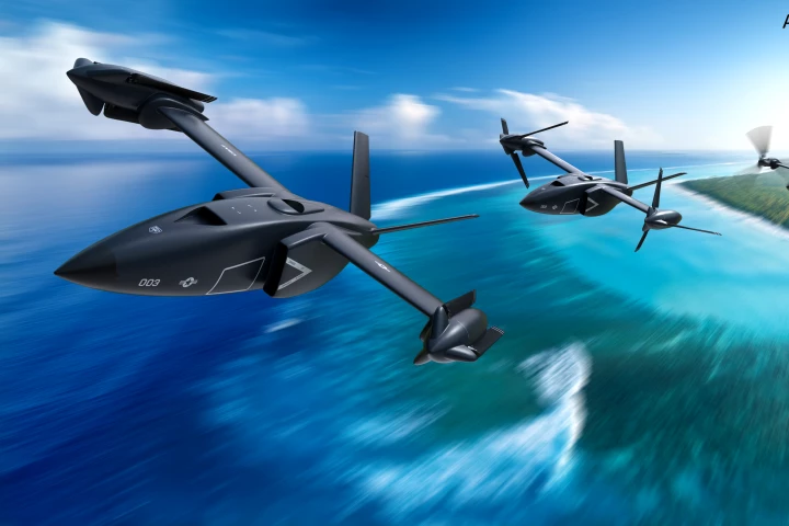 Artist's concept of the Bell X-plane rotorcraft