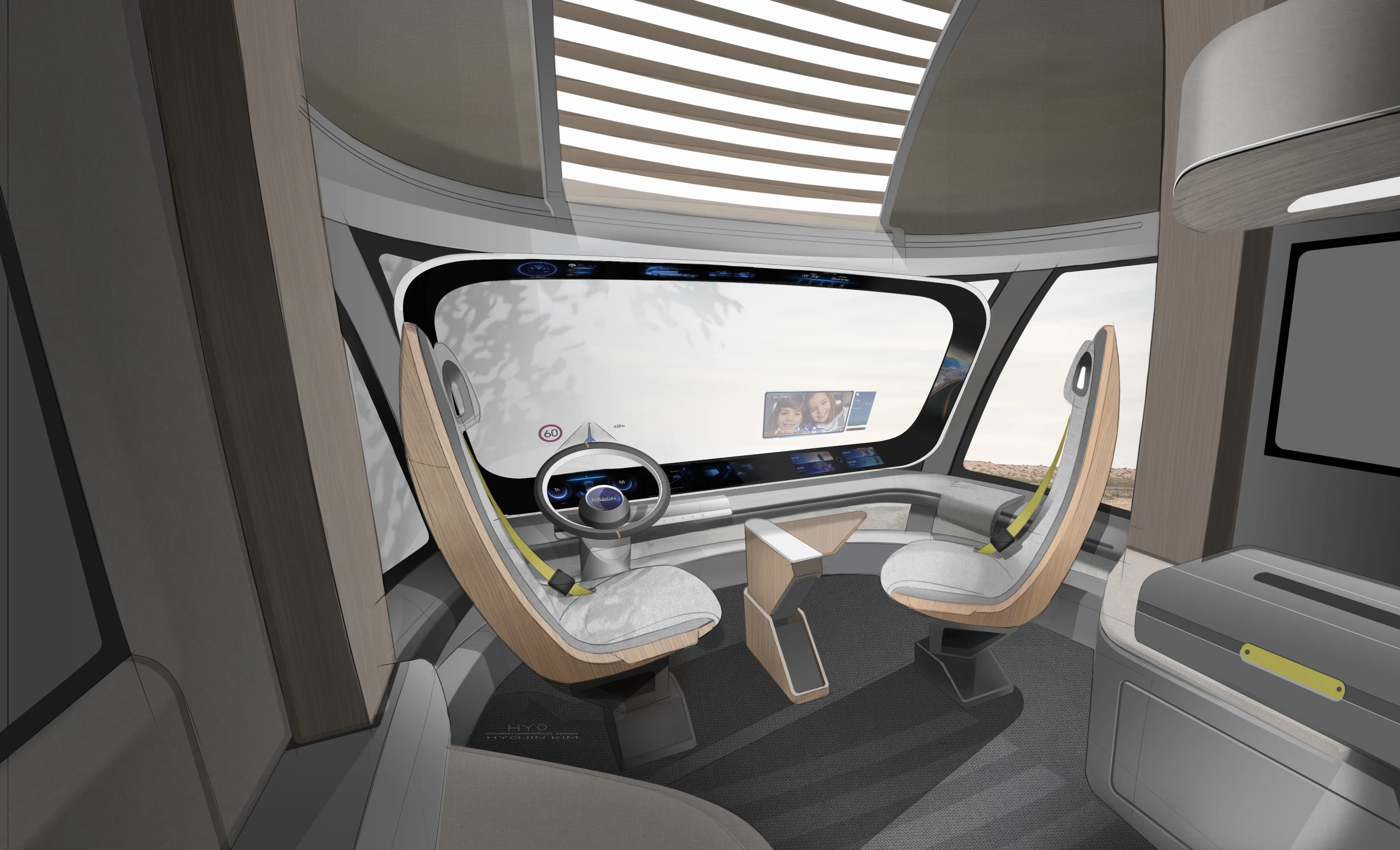 The truck is optimized to deliver both aerodynamics and driver-friendliness