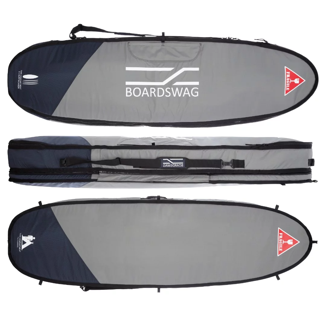 The swag compartment can detach completely from the bag, working as a standalone shelter