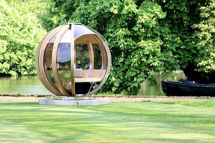 The Lounger features a waterproof interior that’s suitable for poolside lounging