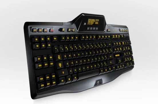 Yellow keys are just one user-chosen option available for character backlighting