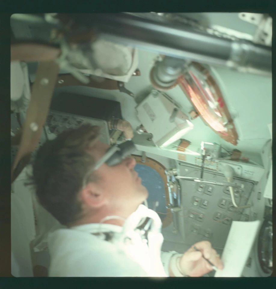 Using the sextant