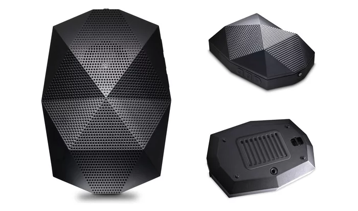 The Turtle Shell syncs wirelessly with a device up to 30 feet away