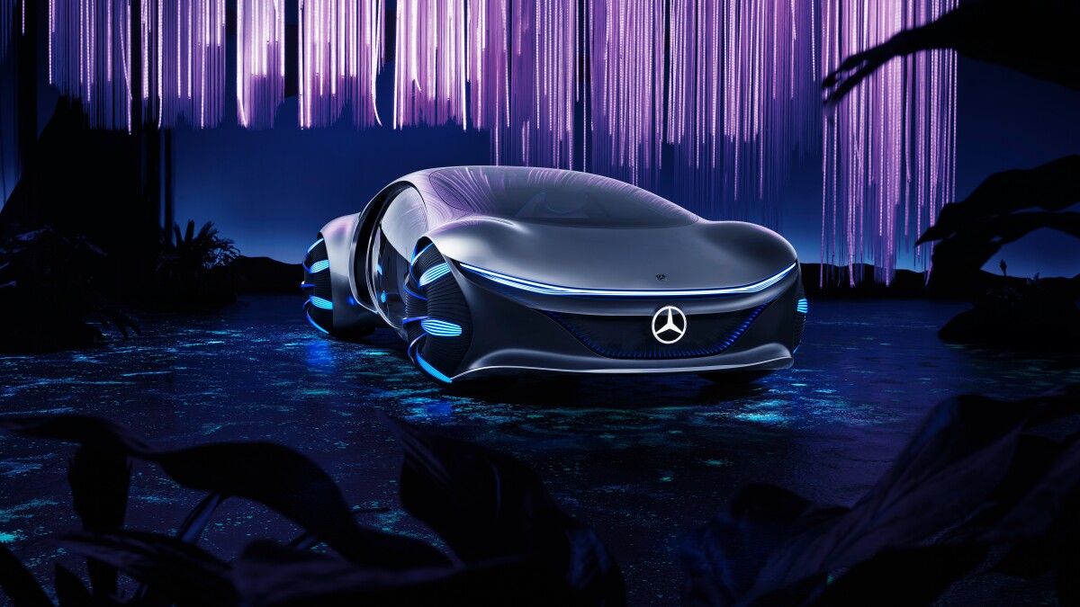 Mercedes-Benz Vision AVTR concept brings Hollywood to CES