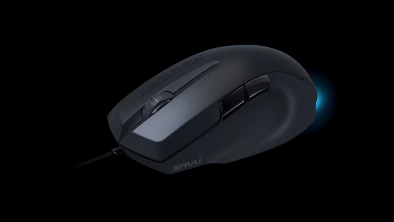 ROCCAT's new Savu gaming mouse brings an achievement system and a customizable light bar to an exceptionally precise accessory