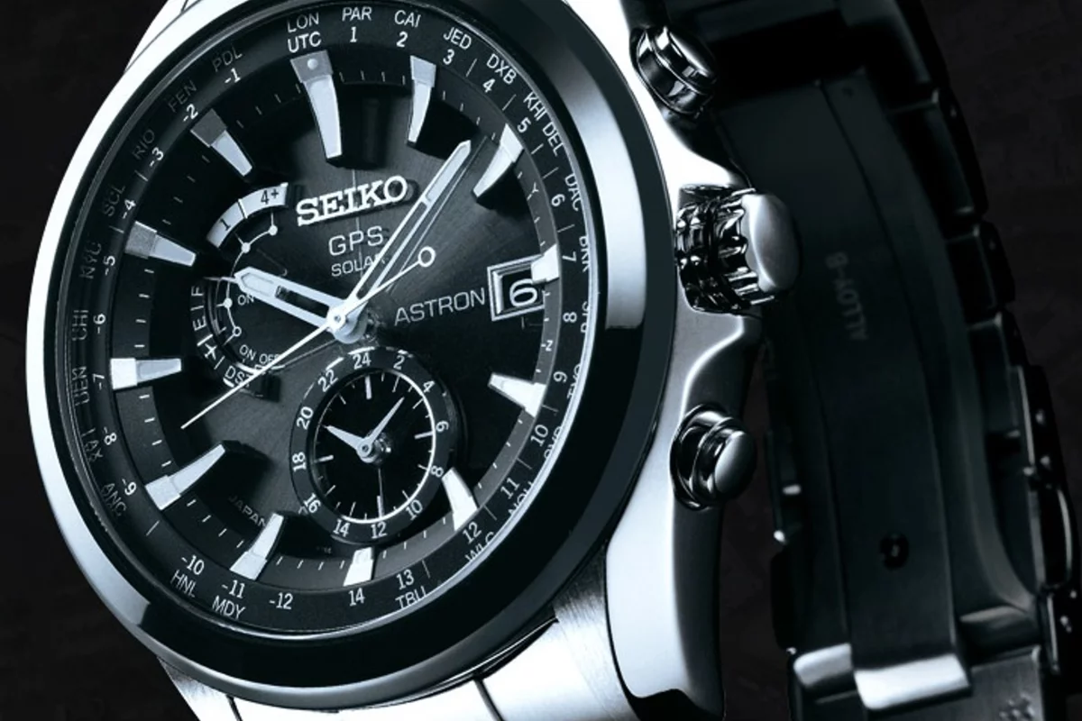 The Seiko Astron is the first solar-powered watch that can set itself using GPS technology (Photo: Seiko)