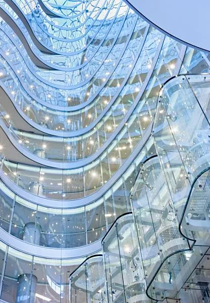 Detail, 1 Bligh Street interior atrium