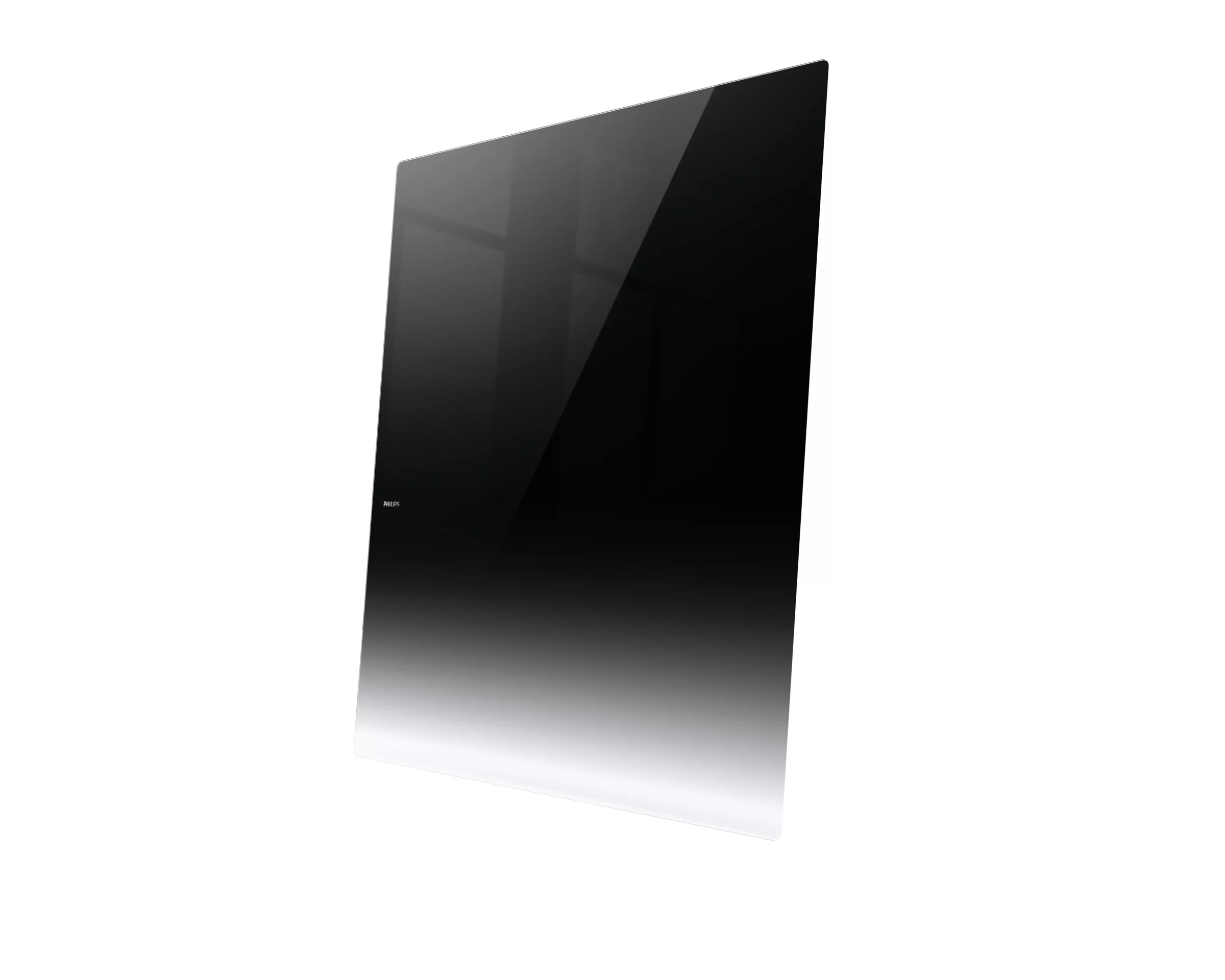 The 2013 Philips DesignLine looks like a square sheet of glass when off