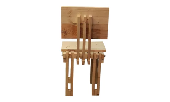 Pallet Room chair by Andrea Scandella