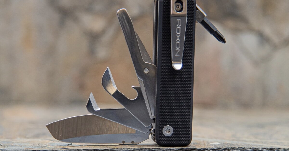 Clevermax Roxon Roxon Mini Flex Companion pocketable modular multitool