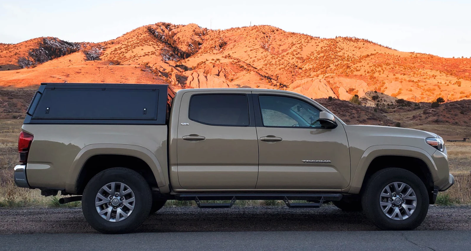 Gaia has a Cap for the popular Toyota Tacoma, making for a natural overland adventurer