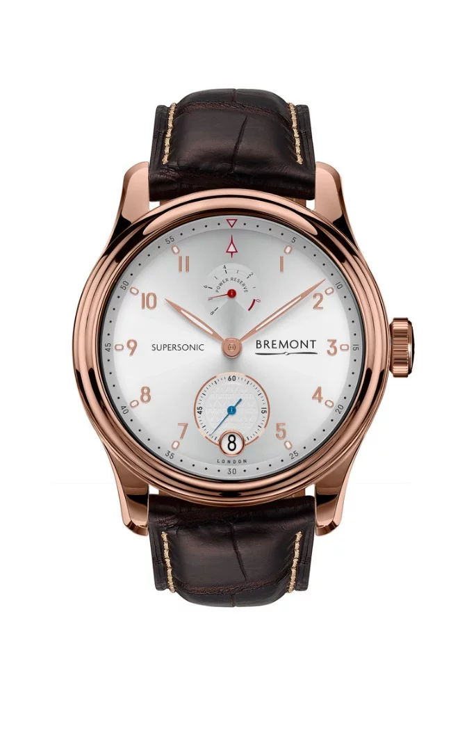 The Bremont Supersonic rose gold