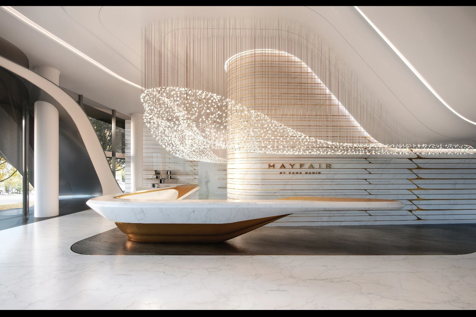 The Mayfair Residential Tower would include a total of 158 luxury residences